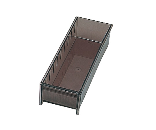 ナビス(アズワン) アルティア小物ユニット交換用樹脂ケース 遮光アンプルケース 95×300×70mm WBS-8 1個(ご注文単位1個)【直送品】