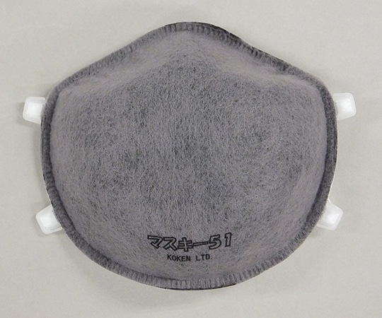 興研 防臭マスクマスキー 51-02 1パック(10枚入) 142182 1パック(ご注文単位1パック)【直送品】