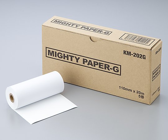 アズワン 超音波画像記録紙 マイティペーパーG 5巻入 KM-202G 1箱(ご注文単位1箱)【直送品】