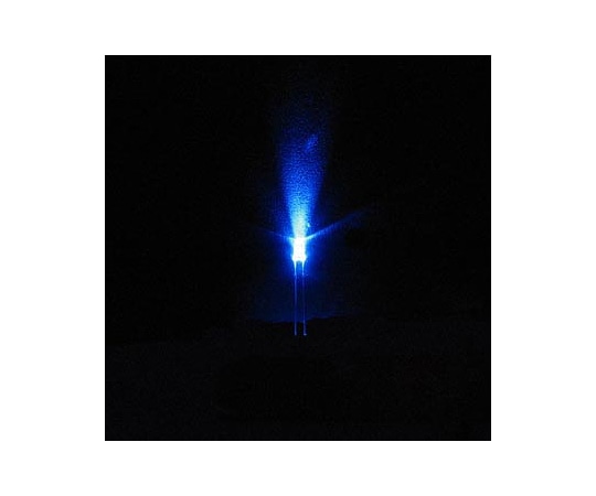 Linkman LED（3mm・青・高輝度・集光・3.0V・20mA・1700mcd）　BL304B2CA1A01 1本（ご注文単位1本）【直送品】