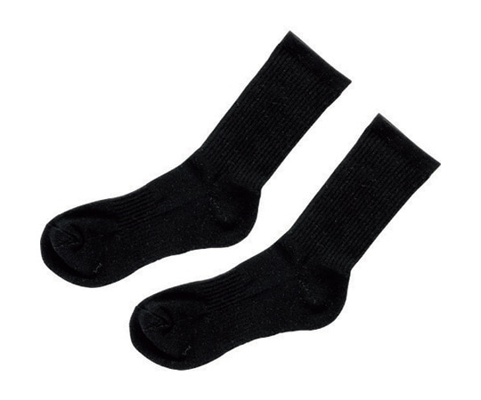 ミドリ安全 安全靴用靴下 強フィットハード ブラック L TFS-HARD-BK-L 1足(ご注文単位1足)【直送品】