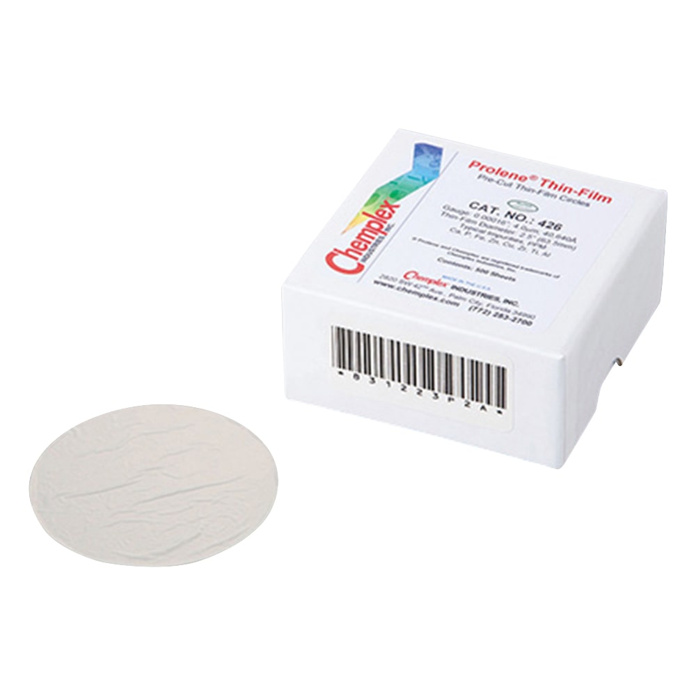 Chemplex プロレンフィルム(円形カット)1箱(500枚入) CH426 1箱(ご注文単位1箱)【直送品】