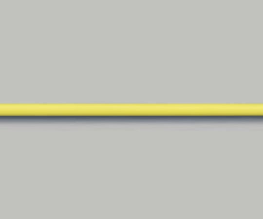 アズワン ビニル電線　黄 10m入　0.5KV YL L-10 1本（ご注文単位1本）【直送品】