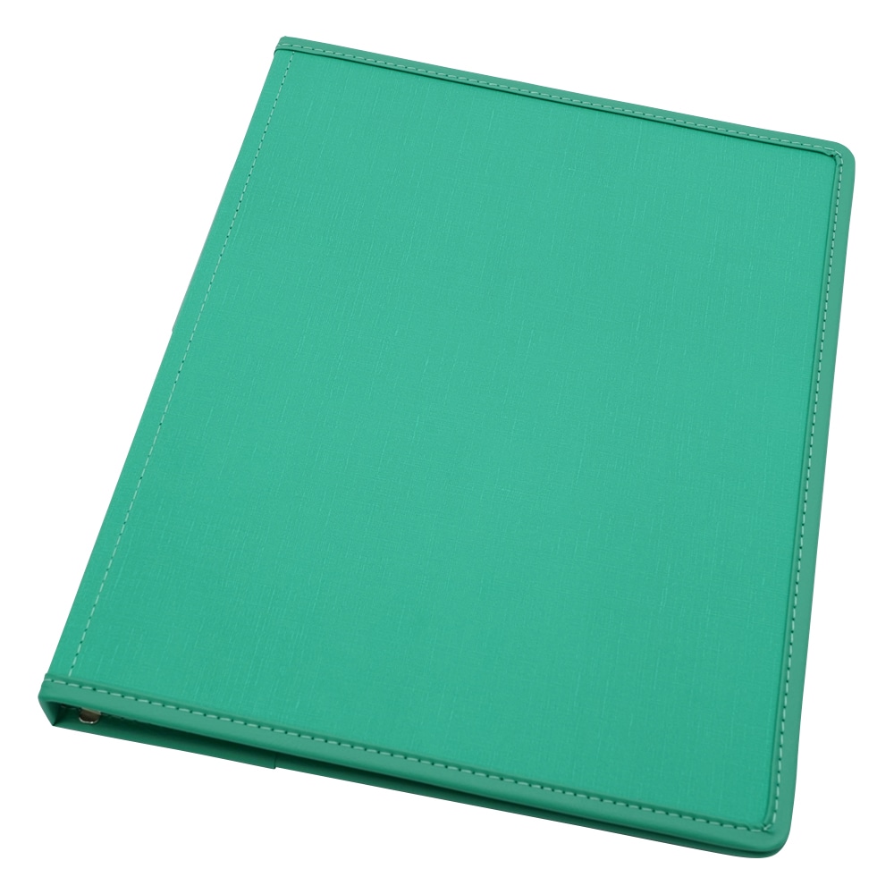 アズワン カルテブック X型・30穴 グリーン 背幅20mm NS-420-30 1冊(ご注文単位1冊)【直送品】