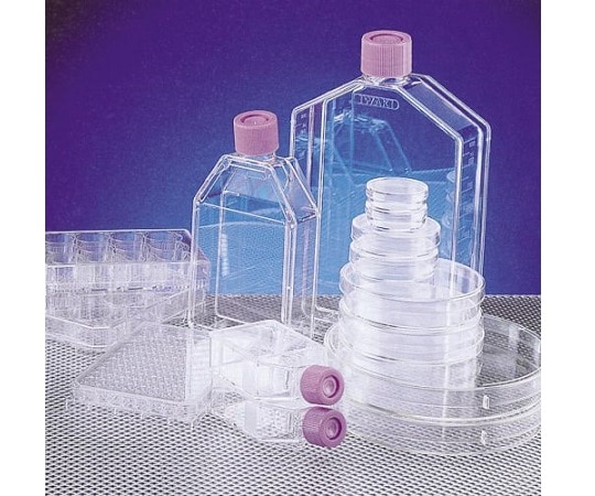 AGCテクノグラス・IWAKI コラーゲンⅠコート フラスコ 225cm2 ベントキャップ 10個 4143-010 1箱(ご注文単位1箱)【直送品】