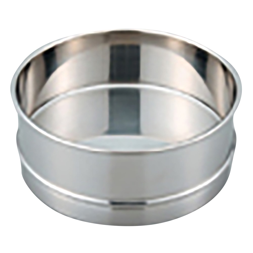 飯田製作所 標準試験用ふるい(ID製) 実新型　IDφ200mm　中間受器　 1個（ご注文単位1個）【直送品】