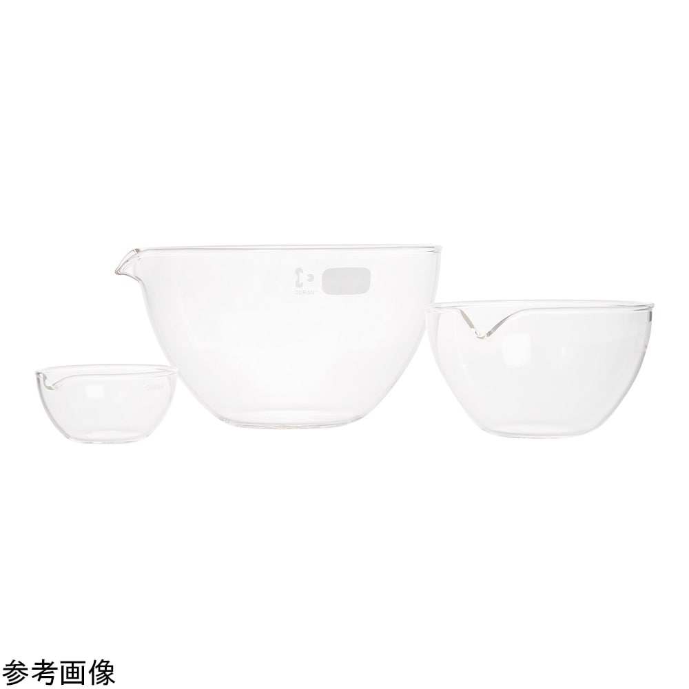 SCHOTT/DURAN 蒸発皿（平底・Duran）φ140×80mm 600mL　213015409 1個（ご注文単位1個）【直送品】