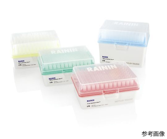 メトラー・トレド　レイニン 汎用チップ リムーバブルカバーラック RT UNV 5000μL S 192A/8 1個（24本×8ラック入）　30389199 1個（ご注文単位1個）【直送品】