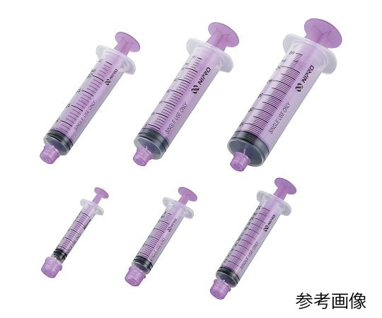 ニプロ ENシリンジ（キャップ付き）　γ線滅菌済（個包装）　2.5mL　100本入　60-012 1箱（ご注文単位1箱）【直送品】