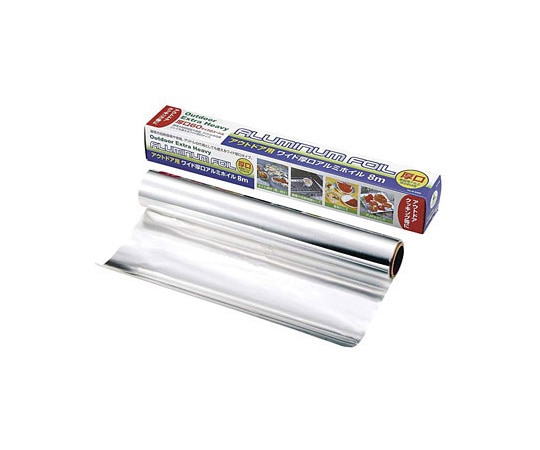 パール金属 アウトドア用ワイド厚口アルミホイル 8m M-8495 1個(ご注文単位1個)【直送品】