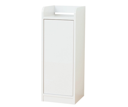 クロシオ 鏡面モデム収納ラック スリム ホワイト 21329 1台(ご注文単位1台)【直送品】