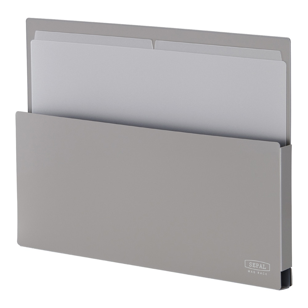 セキセイ マグラック ヨコ型 ライトグレー SEL-2820-61 1個(ご注文単位1個)【直送品】