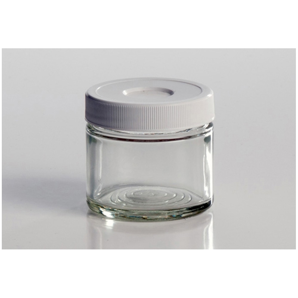 Quality Environmental Containers セプタム付きボトル・広口 60mL 未洗浄 透明 24本入 1114-S002 1箱(ご注文単位1箱)【直送品】