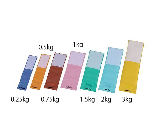 ナビス（アズワン） ウエイトバンド　ピンク　TW-100 1個（ご注文単位1個）【直送品】