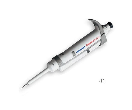 エッペンドルフ マイクロピペット リサーチプラスV 容量可変タイプ 0.1-2.5μL 3123000012 1本(ご注文単位1本)【直送品】