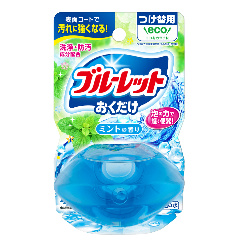 小林製薬 液体ブルーレットおくだけ つけ替用 ミントの香り 1個(ご注文単位1個)【直送品】