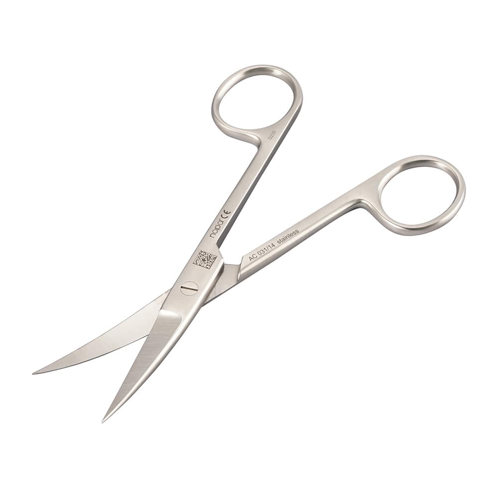 nopa 外科剪刃　両尖　曲　145mm　AC 031/14 1個（ご注文単位1個）【直送品】