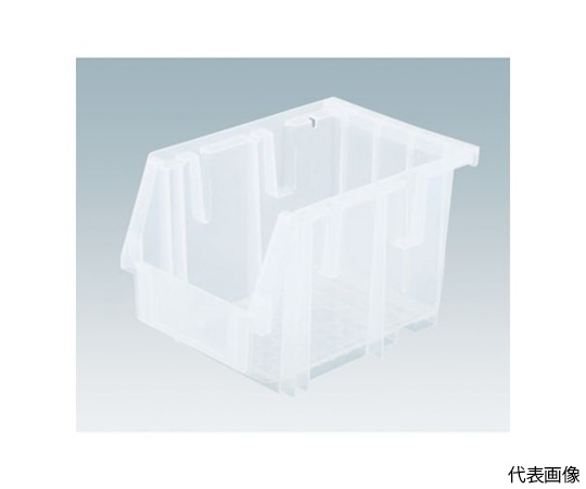 トラスコ中山 VN型コンテナ 3.8L 半透明 VN-3N-TM 1個(ご注文単位1個)【直送品】