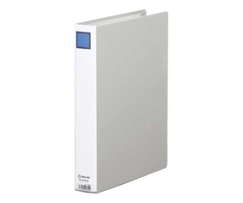 キングジム キングファイル G GXシリーズ グレー 973GX 1冊(ご注文単位1冊)【直送品】