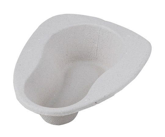 アズワン 使い捨て容器 ベッドパン 100個入 100903C01 1箱(ご注文単位1箱)【直送品】