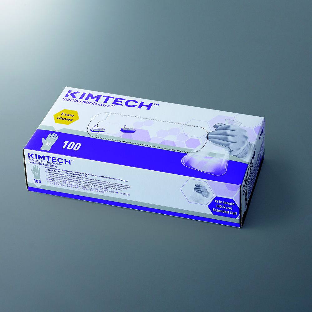 キンバリークラーク スターリングニトリル エクストラグローブ XS 1箱(100枚入) 53137 1箱(ご注文単位1箱)【直送品】