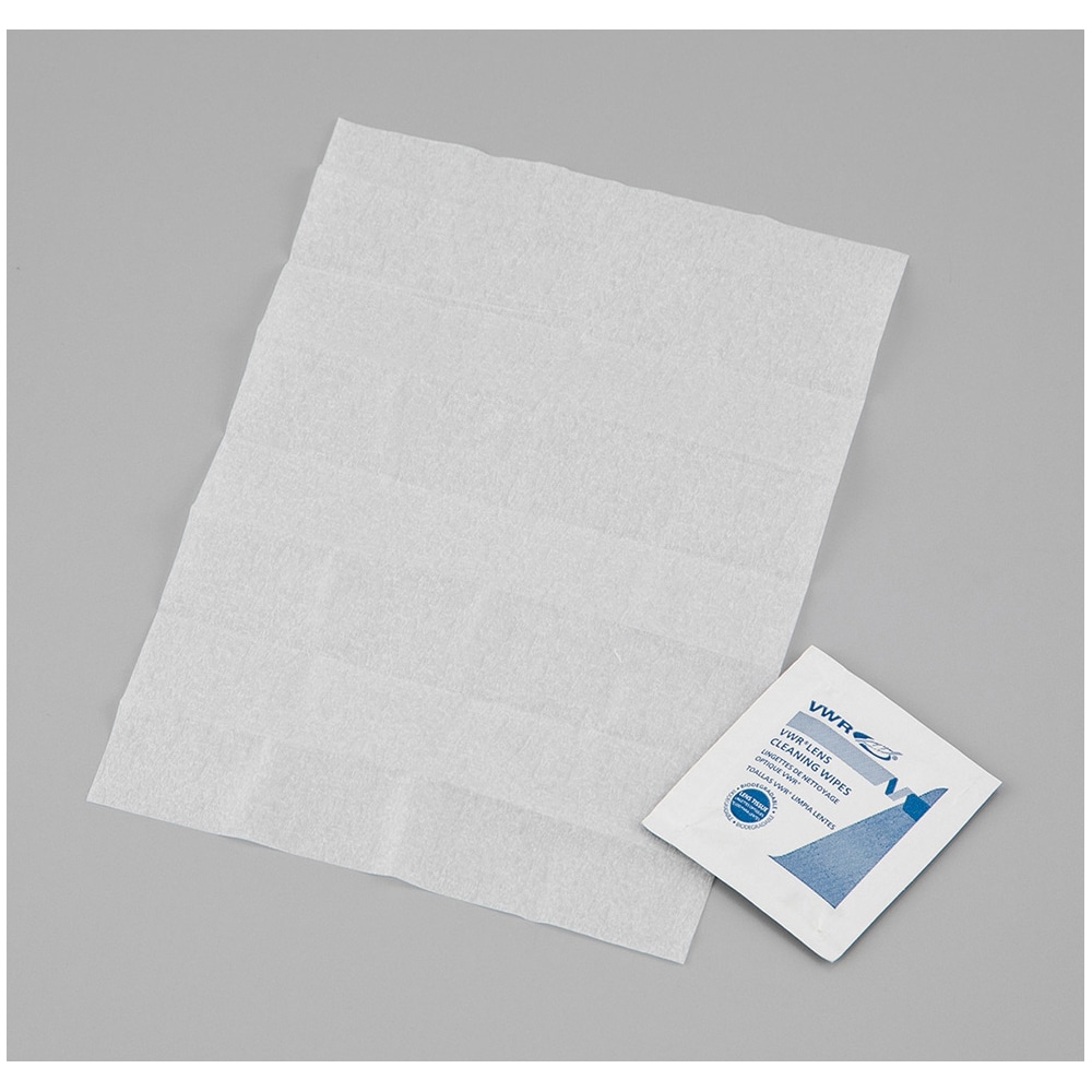 VWR レンズクリーニング・ワイパー(ウェットタイプ)1枚/個×120個入 89203-550 1箱(ご注文単位1箱)【直送品】