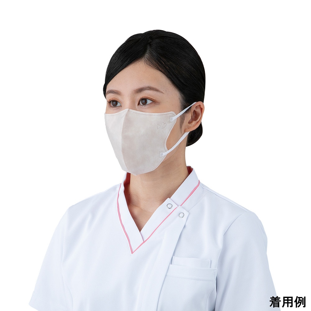 白元アース ビースタイル 立体タイプ ふつうサイズ ミルクティーベージュ 20枚入 58246-0 1箱(ご注文単位1箱)【直送品】