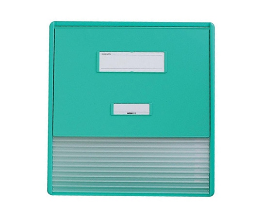 LIHITLAB カードインデックス　A3／A4（縦2面）10名用　グリーン　HC113C 1冊（ご注文単位1冊）【直送品】