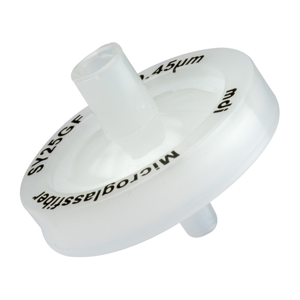 アズワン シリンジフィルターGF(マイクログラスファイバー)φ25mm 0.45μm 100個入 SYGF0602MNXX104 1箱(ご注文単位1箱)【直送品】