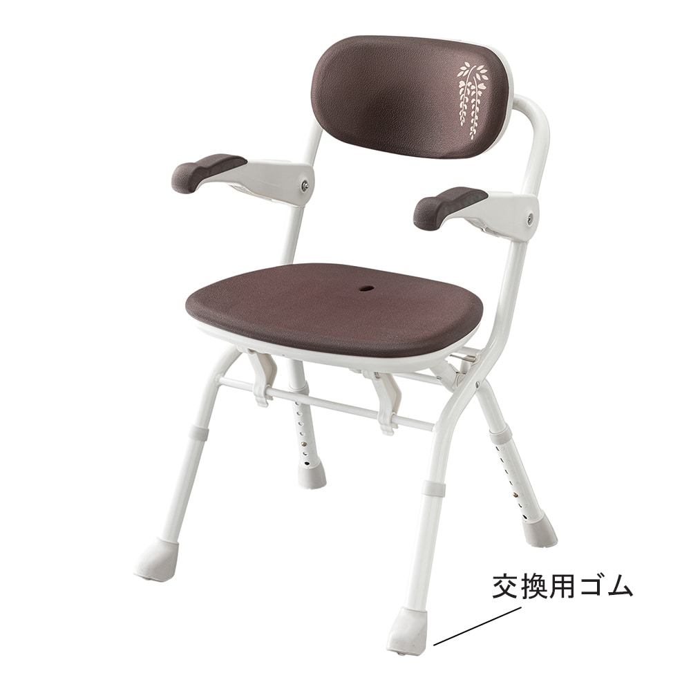 アロン化成 楽らく開閉シャワーベンチ用脚ゴムL用C付2個・C無2個 592-512 1箱(ご注文単位1箱)【直送品】