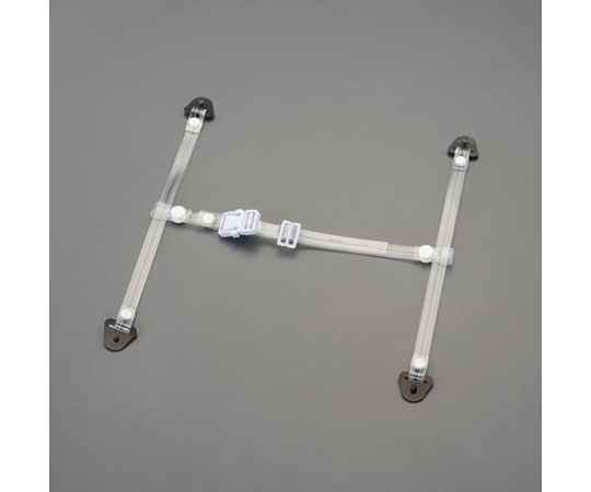 アズワン ヘルメット用アゴひも(透明) EA998BP-17 1個(ご注文単位1個)【直送品】