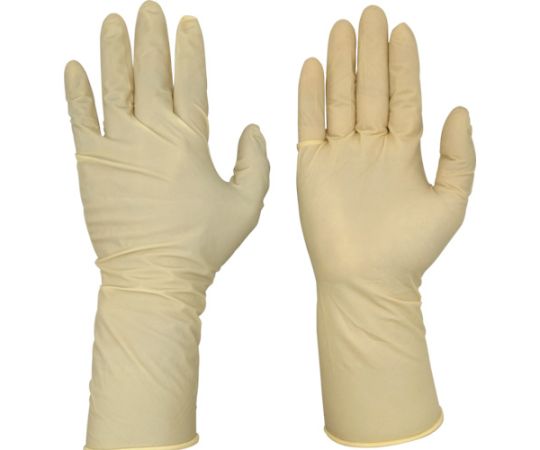 三興化学工業 エクセレントラテックス手袋 NR-310 L (ロングタイプ) 100枚入 260140 1箱(ご注文単位1箱)【直送品】