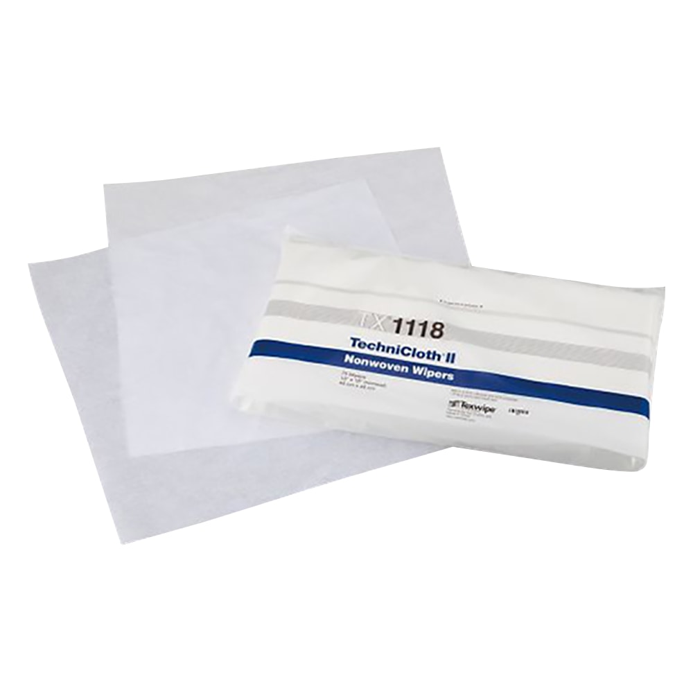 テックスワイプ(Texwipe) テクニクロースII型 75枚入 TX1118 1袋(ご注文単位1袋)【直送品】