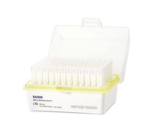 メトラー・トレド　レイニン LTSチップ リムーバブルカバーラック RT LTS 300μL S 768A/8 1個（96本×8ラック入）　30389255 1個（ご注文単位1個）【直送品】