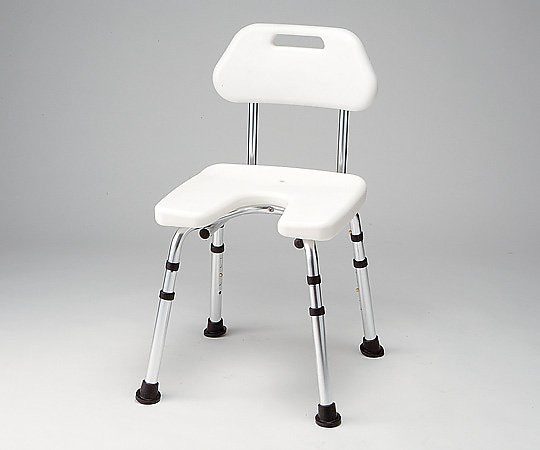 ナビス(アズワン) Uシートシャワーいす 背付 HS-4271 1個(ご注文単位1個)【直送品】