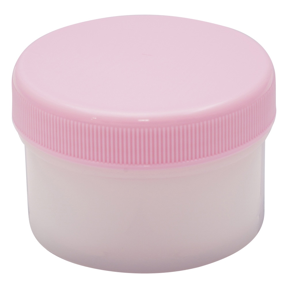 ケーエム化学 増量丸底プラツボ　未滅菌　60mL　ピンク　50個入　 1箱（ご注文単位1箱）【直送品】