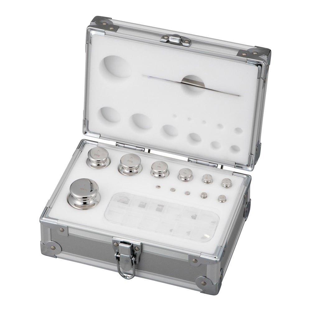 アズワン 分銅セット WS1F200 1個(ご注文単位1個)【直送品】