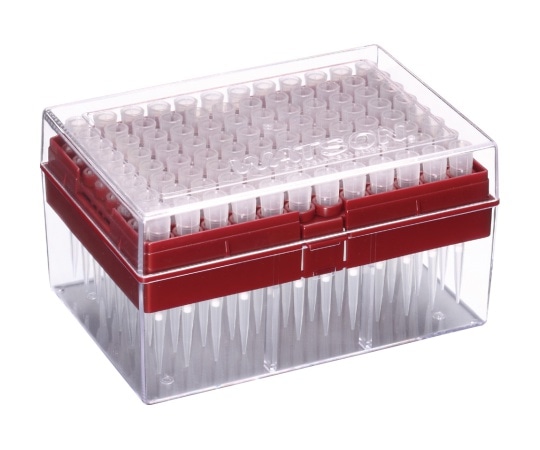 WATSON 20μL ハイパーフィルターチップ システムラック 滅菌 1箱(96本×10ラック入) 125-20S 1箱(ご注文単位1箱)【直送品】