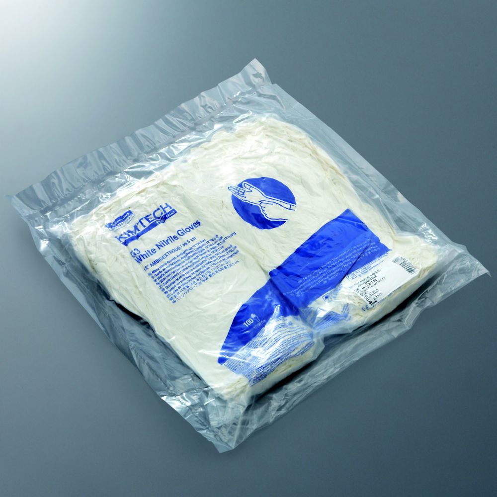 キンバリークラーク キムテック G3 ホワイトニトリルグローブ M 1袋(100枚入)　56882 1袋（ご注文単位1袋）【直送品】