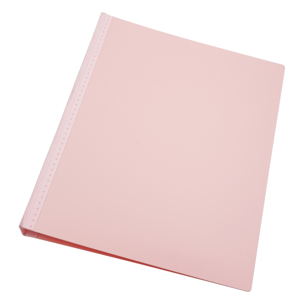 LIHITLAB メディカルサポートブック A4・2穴 背幅31mm ピンク HB656-5 1冊(ご注文単位1冊)【直送品】