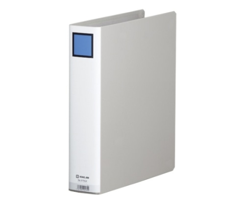 キングジム キングファイル G GXシリーズ グレー 975GX 1冊(ご注文単位1冊)【直送品】