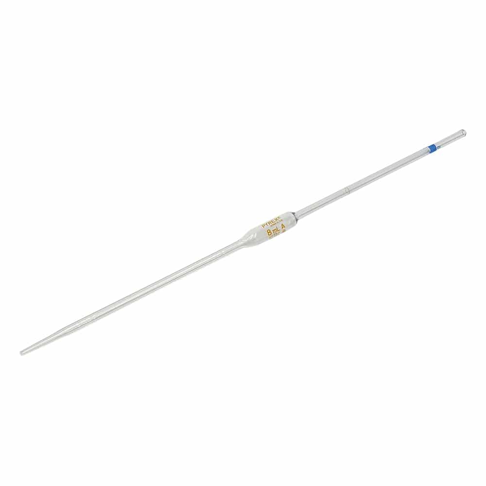 コーニング・PYREX PYREX(R) JIS ホールピペット 8mL 7100JIS-8 1本(ご注文単位1本)【直送品】