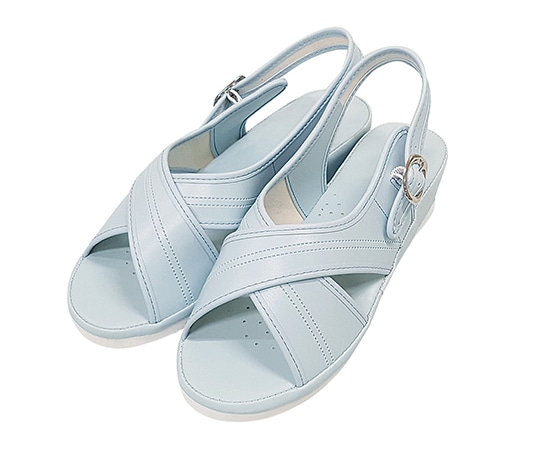 ファーストレイト クロスサンダル　サックス　L　FR-410 1足（ご注文単位1足）【直送品】