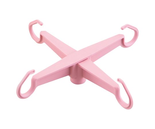 >Provita カラフルIVスタンド用 フックのみ ピンク 371379 1個(ご注文単位1個)【直送品】