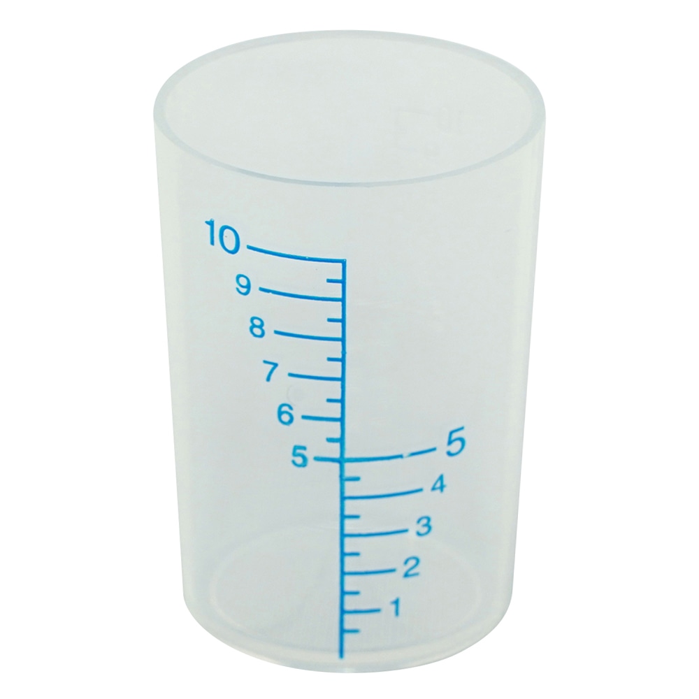 エムアイケミカル 薬杯1号(10cc)青目盛 100個 820800 1パック(ご注文単位1パック)【直送品】