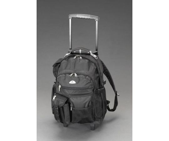 エスコ 343x470x178mm/27.9L バックパック(キャリー付) EA927CH-20 1個(ご注文単位1個)【直送品】