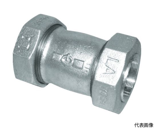 リケン 配管継手 LAカップリング HI-LA型 ソケット ロックリング付 呼び径(A)15 G-HI-LA-S-15A 1個(ご注文単位1個)【直送品】