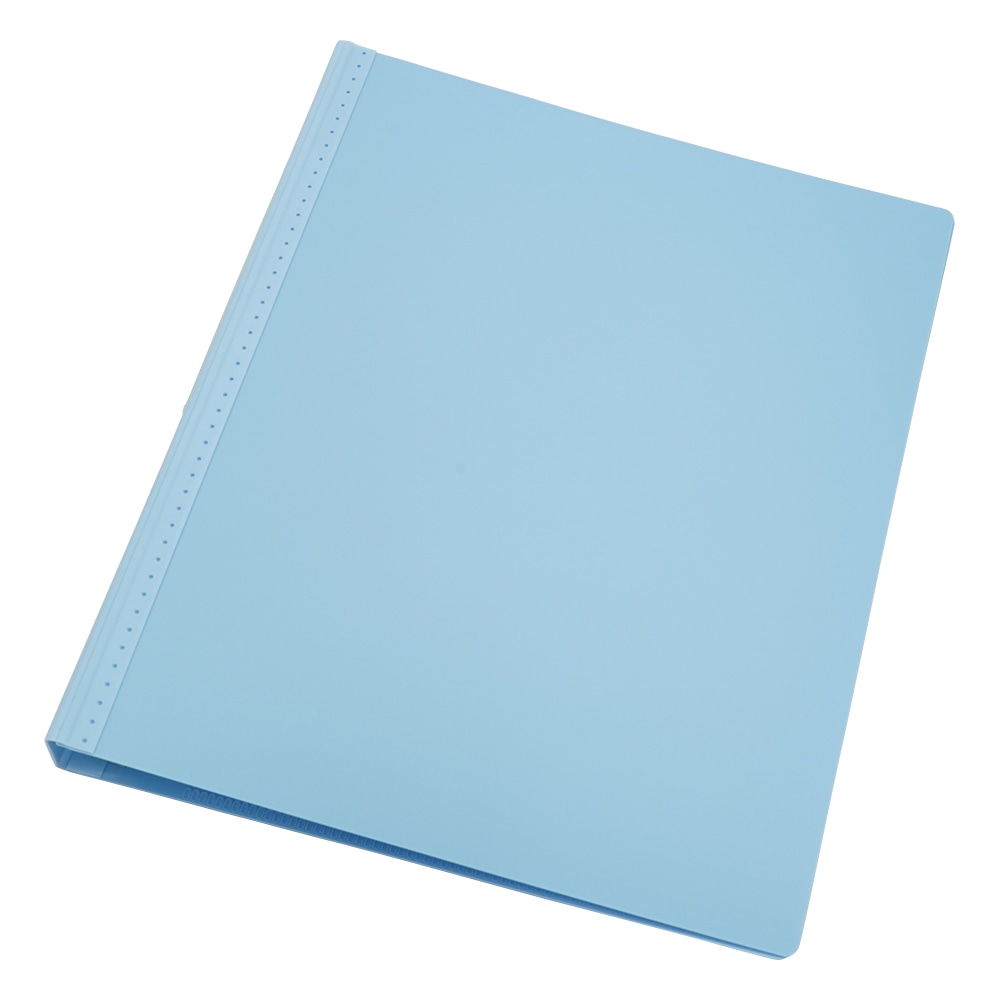 LIHITLAB メディカルサポートブック A4・2穴 背幅31mm ブルー HB656-1 1冊(ご注文単位1冊)【直送品】