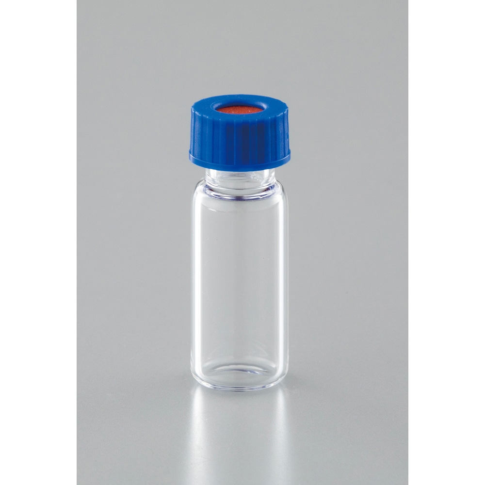 アズワン 石英オートサンプラーバイアル 1.5mL 10本入 QVA-0001 1箱(ご注文単位1箱)【直送品】