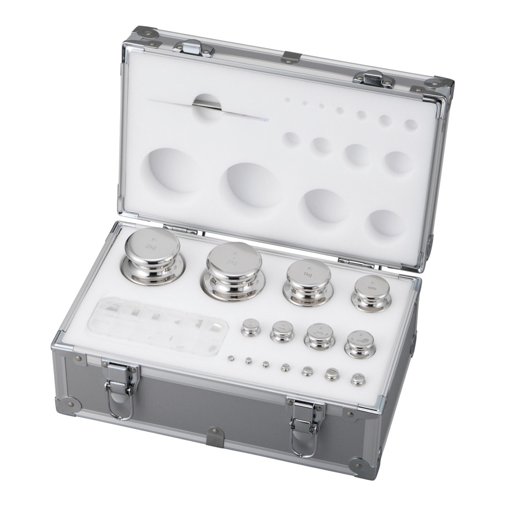 アズワン 分銅セット WS1F2K 1個(ご注文単位1個)【直送品】